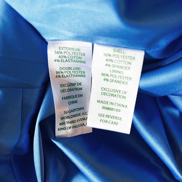 Lily Pulitzer Arie Stretch Shift Dress Bennet Blue Paradise Pucker Jacqu… - Picture 8 of 8